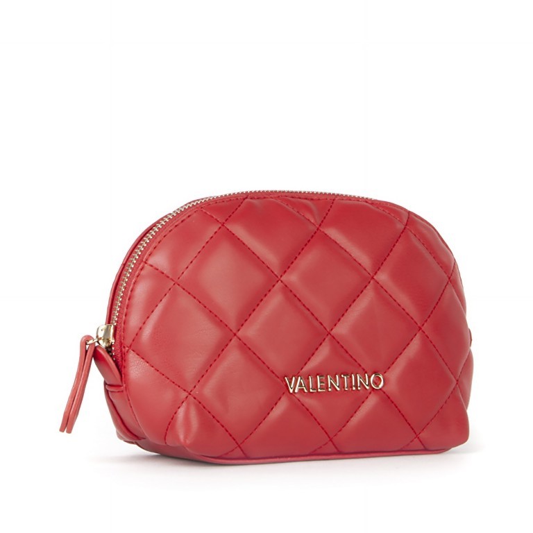Kosmetiketui Ocarina Rosso, Farbe: rot/weinrot, Marke: Valentino Bags, EAN: 8054942226303, Abmessungen in cm: 23x14x7, Bild 2 von 5