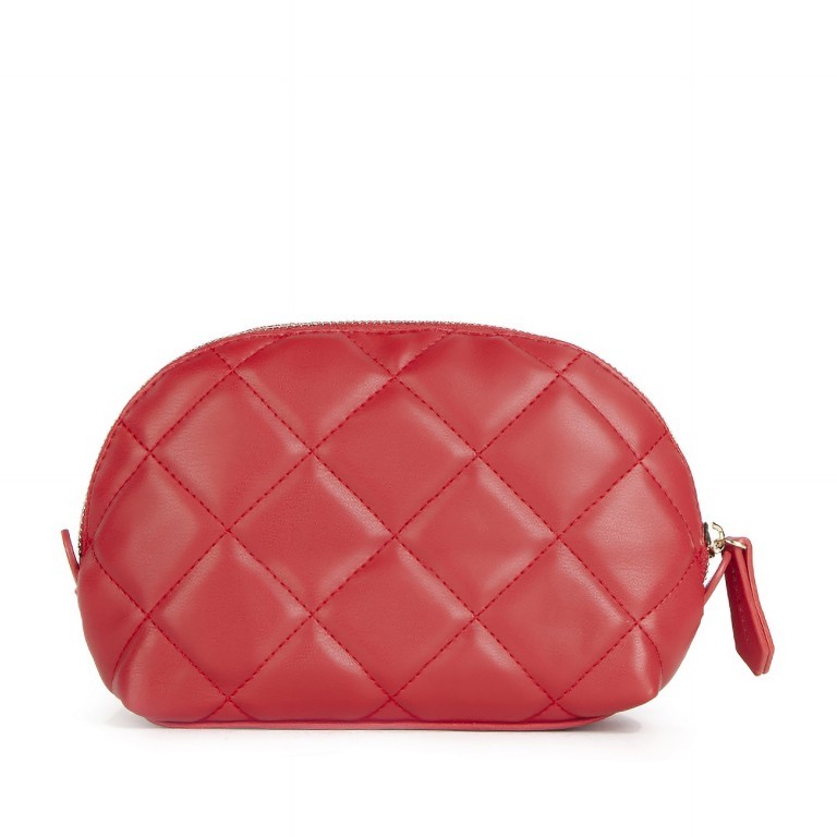 Kosmetiketui Ocarina Rosso, Farbe: rot/weinrot, Marke: Valentino Bags, EAN: 8054942226303, Abmessungen in cm: 23x14x7, Bild 3 von 5