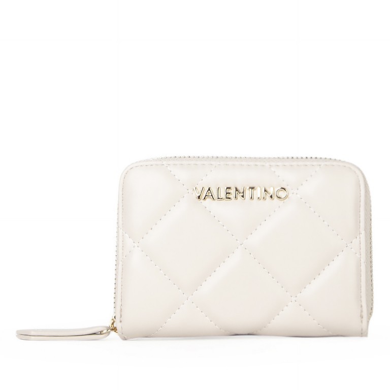 Geldbörse Ocarina Ecru, Farbe: beige, Marke: Valentino Bags, EAN: 8054942234780, Abmessungen in cm: 13x9.5x2.5, Bild 1 von 4
