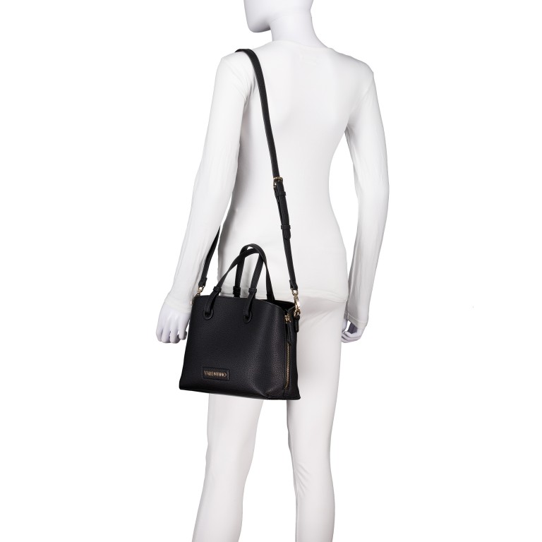 Handtasche Sallie Relove Recycle Nero, Farbe: schwarz, Marke: Valentino Bags, EAN: 8054942653376, Abmessungen in cm: 28x20.5x10, Bild 5 von 7