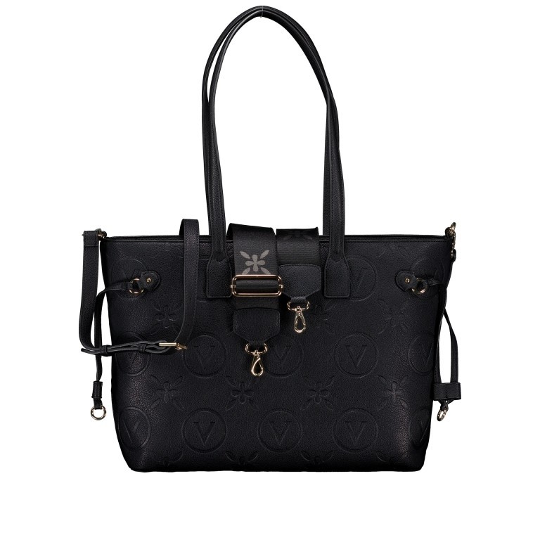 Shopper Samba Relove Recycle Nero, Farbe: schwarz, Marke: Valentino Bags, EAN: 8054942650887, Abmessungen in cm: 35x27x10, Bild 1 von 7