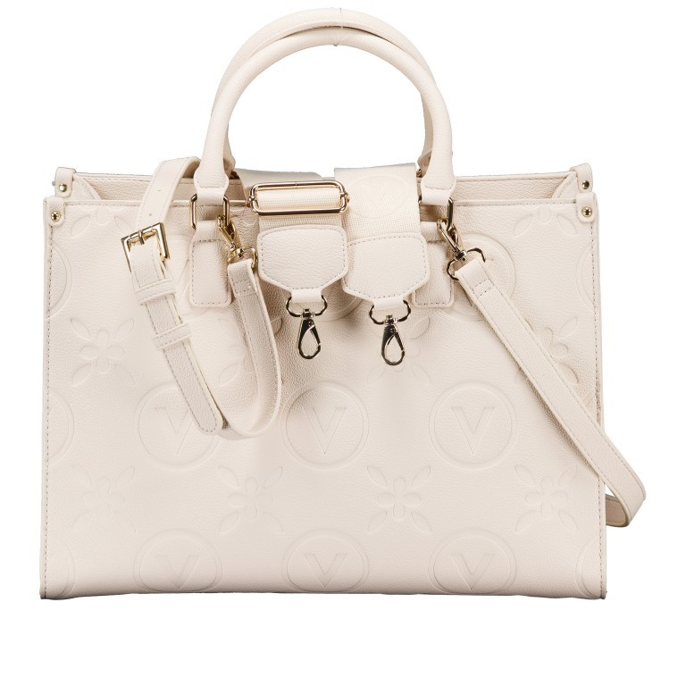 Handtasche Samba Relove Recycle Ecru, Farbe: beige, Marke: Valentino Bags, EAN: 8054942688392, Abmessungen in cm: 34.5x25.5x15, Bild 1 von 8