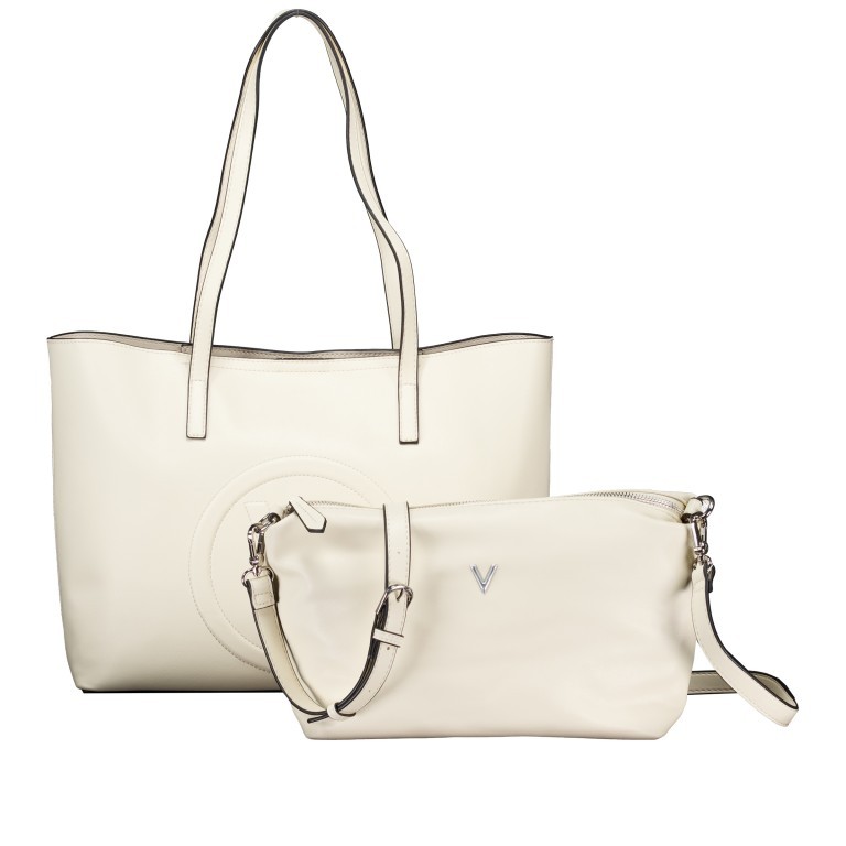 Shopper Selena Relove Recycle Ecru, Farbe: beige, Marke: Valentino Bags, EAN: 8054942653703, Abmessungen in cm: 34.5x26.5x13.4, Bild 1 von 6