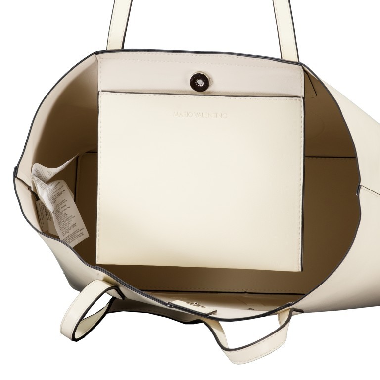 Shopper Selena Relove Recycle Ecru, Farbe: beige, Marke: Valentino Bags, EAN: 8054942653703, Abmessungen in cm: 34.5x26.5x13.4, Bild 6 von 6