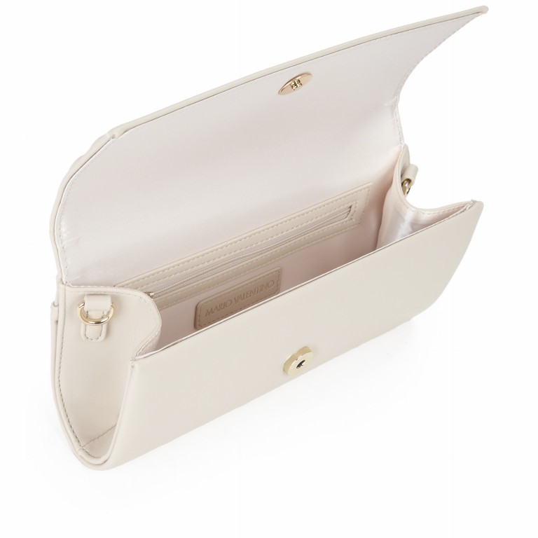 Umhängetasche / Clutch Sofie Ecru, Farbe: beige, Marke: Valentino Bags, EAN: 8054942654748, Abmessungen in cm: 24.2x11x5.5, Bild 6 von 6
