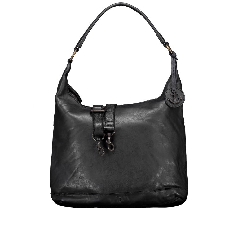 Beuteltasche Anchor-Love Emmy AL-12848 Dark Ash, Farbe: anthrazit, Marke: Harbour 2nd, EAN: 4046478077416, Abmessungen in cm: 33x33x12.5, Bild 1 von 7