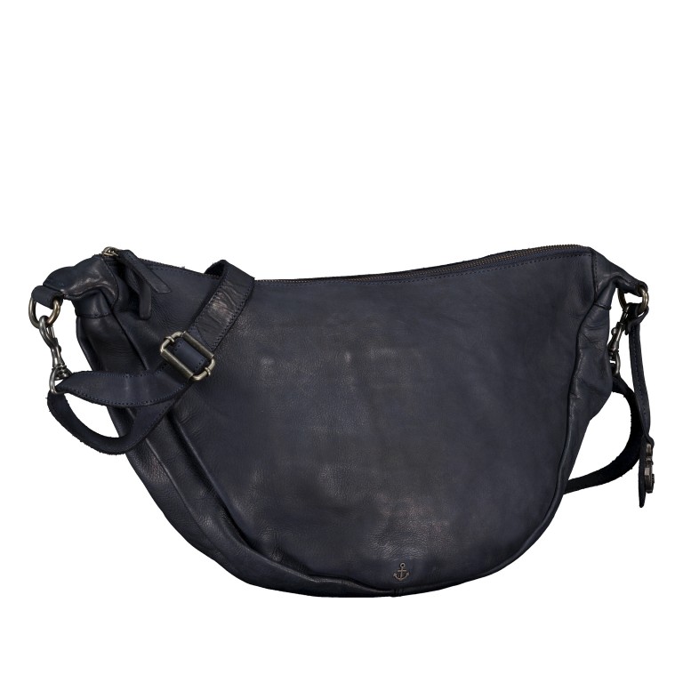 Umhängetasche Anchor-Love Alva AL-12942 Midnight Navy, Farbe: blau/petrol, Marke: Harbour 2nd, EAN: 4046478077690, Abmessungen in cm: 47x23x12.5, Bild 2 von 6