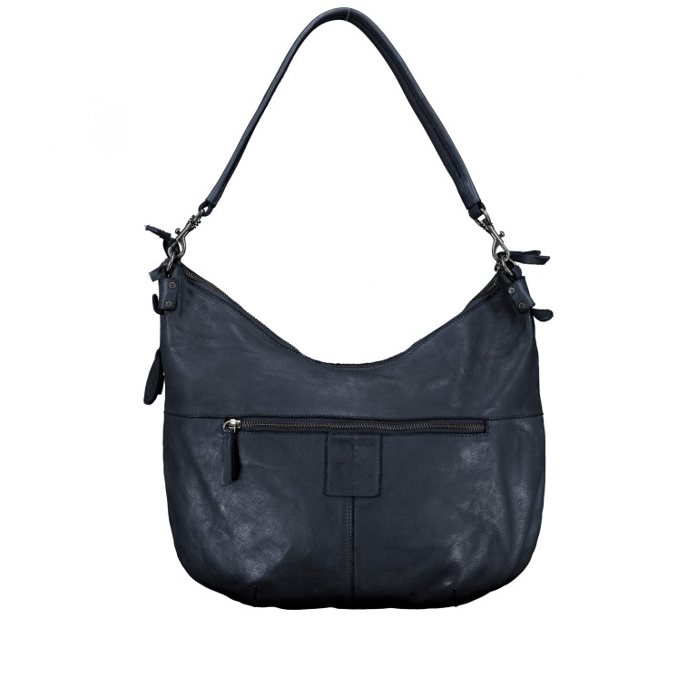 Beuteltasche Anchor-Love Amar AL-13091 Midnight Navy, Farbe: blau/petrol, Marke: Harbour 2nd, EAN: 4046478082540, Abmessungen in cm: 40x35x4.5, Bild 3 von 6
