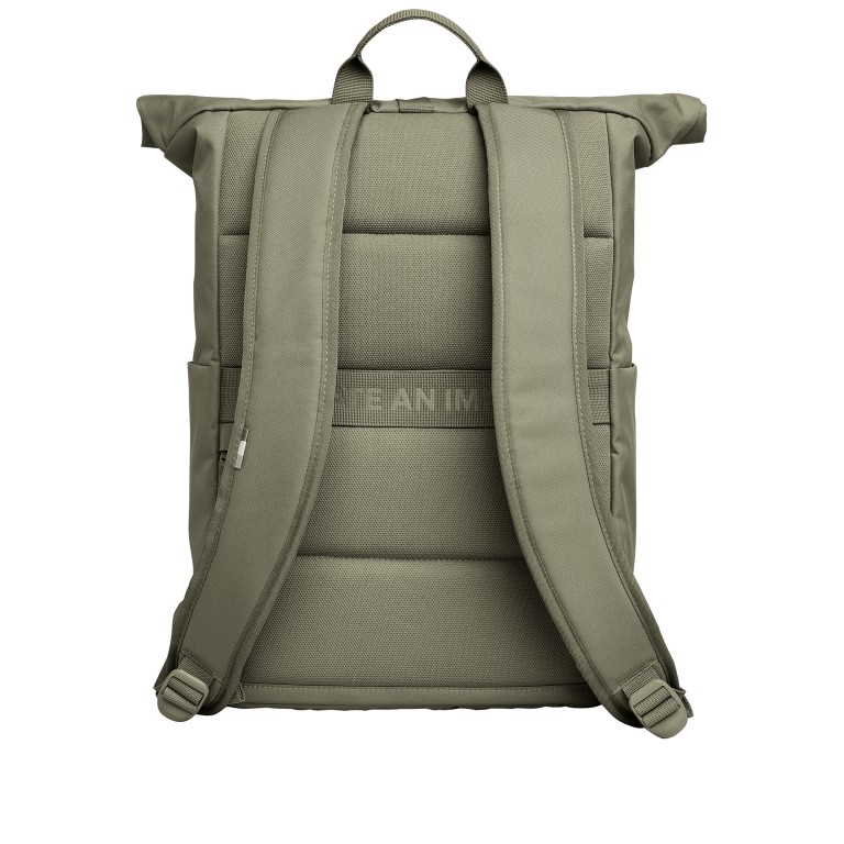 Rucksack Rolltop Easy Monochrome Seabed, Farbe: grün/oliv, Marke: Got Bag, EAN: 4262457050250, Abmessungen in cm: 30x42x15, Bild 4 von 10