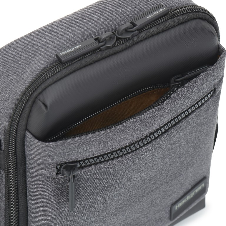 Umhängetasche Next App mit RFID-Schutz Stylish Grey, Farbe: grau, Marke: Hedgren, EAN: 5413507137004, Abmessungen in cm: 16.5x21.5x8, Bild 8 von 8