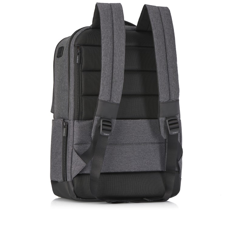 Rucksack Next Script mit Laptopfach 15.6 Stylish Grey, Farbe: grau, Marke: Hedgren, EAN: 5413507137080, Abmessungen in cm: 29x42x17, Bild 3 von 14