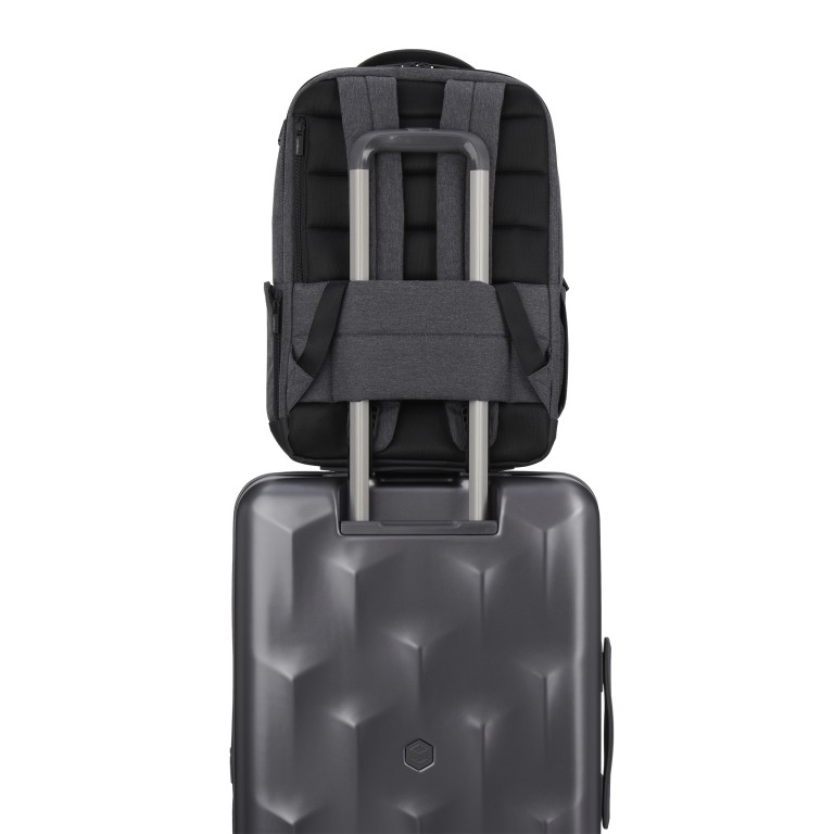 Rucksack Next Script mit Laptopfach 15.6 Stylish Grey, Farbe: grau, Marke: Hedgren, EAN: 5413507137080, Abmessungen in cm: 29x42x17, Bild 4 von 14