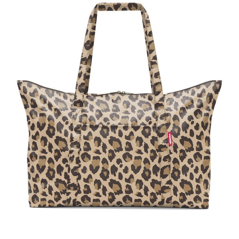 Reisetasche Mini Maxi Travelbag Leo Macchiato, Farbe: braun, Marke: Reisenthel, EAN: 4012013740664, Abmessungen in cm: 65x41x26, Bild 1 von 4