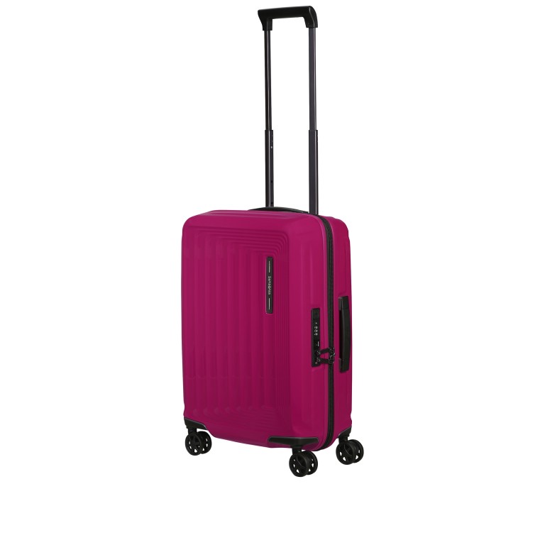 Koffer Nuon Spinner 55 erweiterbar Ruby, Farbe: rosa/pink, Marke: Samsonite, EAN: 5400520309044, Abmessungen in cm: 40x55x20, Bild 7 von 18