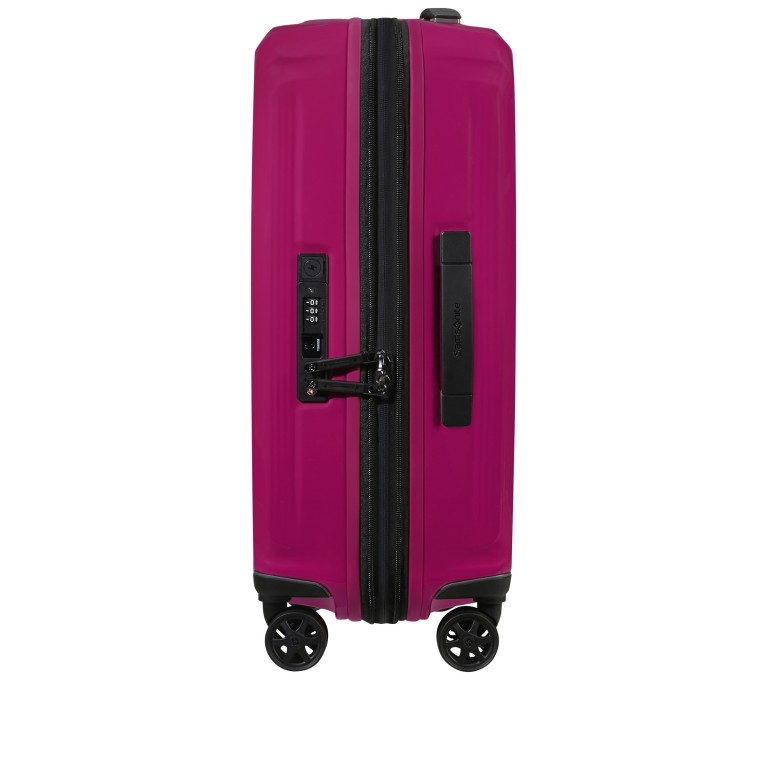 Koffer Nuon Spinner 55 erweiterbar Ruby, Farbe: rosa/pink, Marke: Samsonite, EAN: 5400520309044, Abmessungen in cm: 40x55x20, Bild 4 von 18