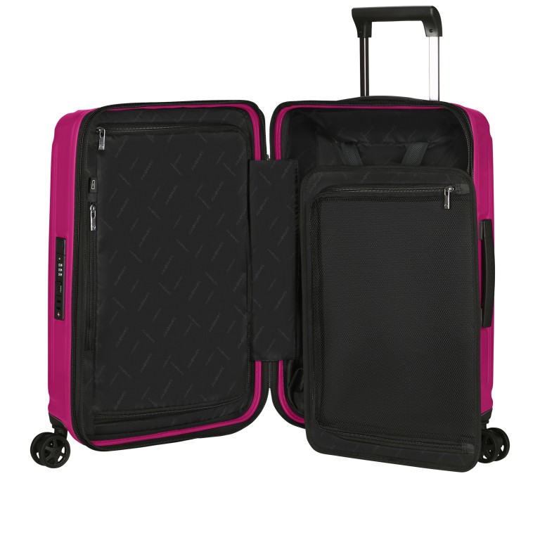 Koffer Nuon Spinner 55 erweiterbar Ruby, Farbe: rosa/pink, Marke: Samsonite, EAN: 5400520309044, Abmessungen in cm: 40x55x20, Bild 8 von 18