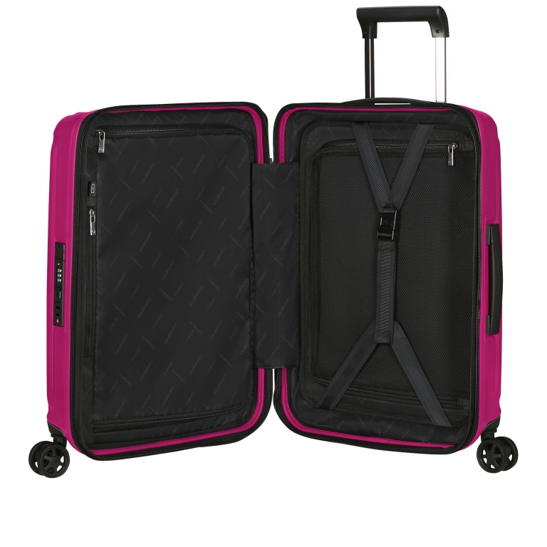 Koffer Nuon Spinner 55 erweiterbar Ruby, Farbe: rosa/pink, Marke: Samsonite, EAN: 5400520309044, Abmessungen in cm: 40x55x20, Bild 9 von 18