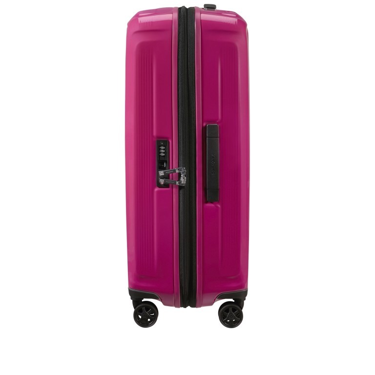 Koffer Nuon Spinner 69 erweiterbar Ruby, Farbe: rosa/pink, Marke: Samsonite, EAN: 5400520309068, Abmessungen in cm: 45x69x28, Bild 3 von 17
