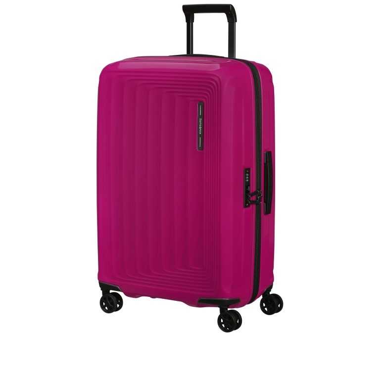 Koffer Nuon Spinner 69 erweiterbar Ruby, Farbe: rosa/pink, Marke: Samsonite, EAN: 5400520309068, Abmessungen in cm: 45x69x28, Bild 2 von 17