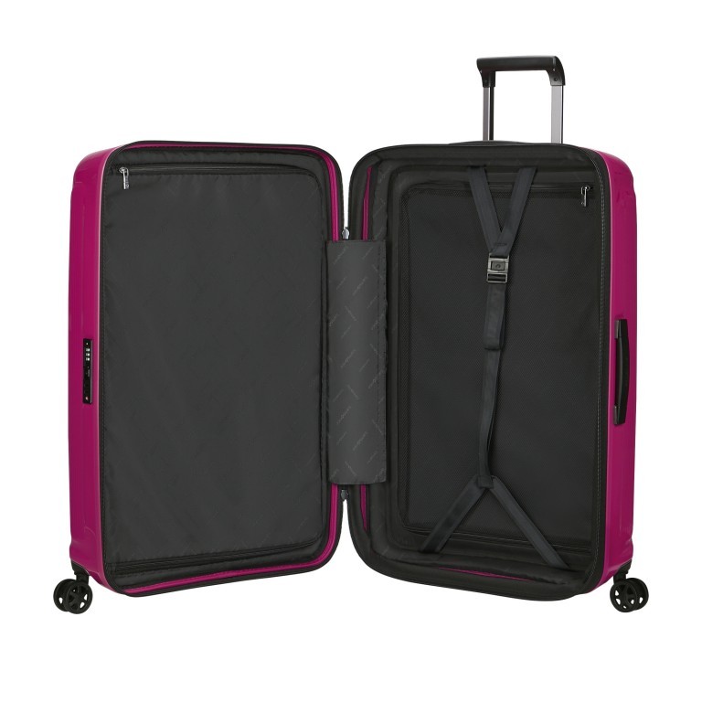 Koffer Nuon Spinner 75 erweiterbar Ruby, Farbe: rosa/pink, Marke: Samsonite, EAN: 5400520309082, Abmessungen in cm: 49x75x30, Bild 9 von 17