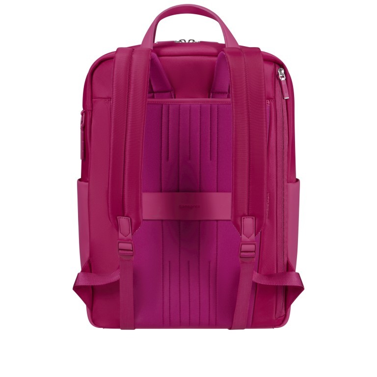 Rucksack 4Pack 15,6 Zoll Ruby, Farbe: rosa/pink, Marke: Samsonite, EAN: 5400520312075, Abmessungen in cm: 30x41x12, Bild 4 von 13