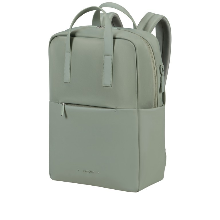 Rucksack 4Pack 15,6 Zoll Mineral Green, Farbe: grün/oliv, Marke: Samsonite, EAN: 5400520312068, Abmessungen in cm: 30x41x12, Bild 2 von 13