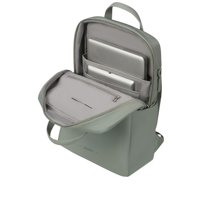 Rucksack 4Pack 15,6 Zoll Mineral Green, Farbe: grün/oliv, Marke: Samsonite, EAN: 5400520312068, Abmessungen in cm: 30x41x12, Bild 8 von 13