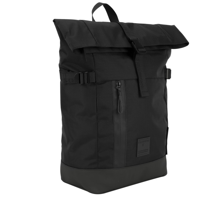 Rucksack Northwood RS Eddie MVF Black, Farbe: schwarz, Marke: Strellson, EAN: 4048835178385, Abmessungen in cm: 27.5x42x15, Bild 2 von 7
