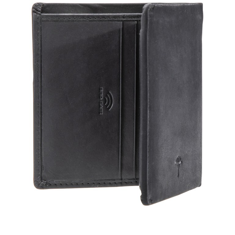Geldbörse Loreto Daphnis SV6 Black, Farbe: schwarz, Marke: Joop!, EAN: 4053533733293, Abmessungen in cm: 9.5x10.5x2, Bild 2 von 4