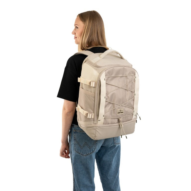 Rucksack Eco Series Jack Sand, Farbe: beige, Marke: Johnny Urban, EAN: 4260641589715, Abmessungen in cm: 32x48x20, Bild 5 von 14