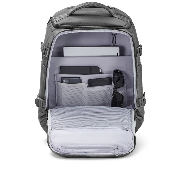 Rucksack Eco Series Jack Dunkelgrau, Farbe: grau, Marke: Johnny Urban, EAN: 4260641589739, Abmessungen in cm: 32x48x20, Bild 8 von 14