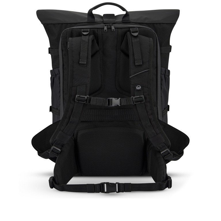 Rucksack Eco Series Allen Large Travel erweiterbar Schwarz, Farbe: schwarz, Marke: Johnny Urban, EAN: 4260641587094, Abmessungen in cm: 31x50x18, Bild 4 von 18