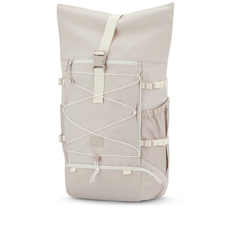 Rucksack Eco Series Allen Large Travel erweiterbar Sand, Farbe: beige, Marke: Johnny Urban, EAN: 4260641587117, Abmessungen in cm: 31x50x18, Bild 3 von 18