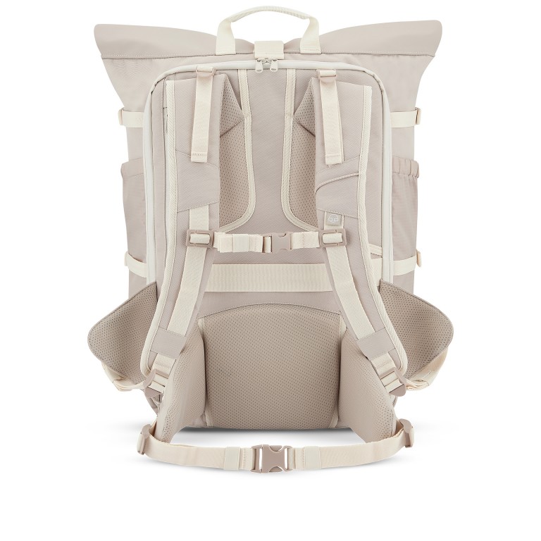 Rucksack Eco Series Allen Large Travel erweiterbar Sand, Farbe: beige, Marke: Johnny Urban, EAN: 4260641587117, Abmessungen in cm: 31x50x18, Bild 4 von 18