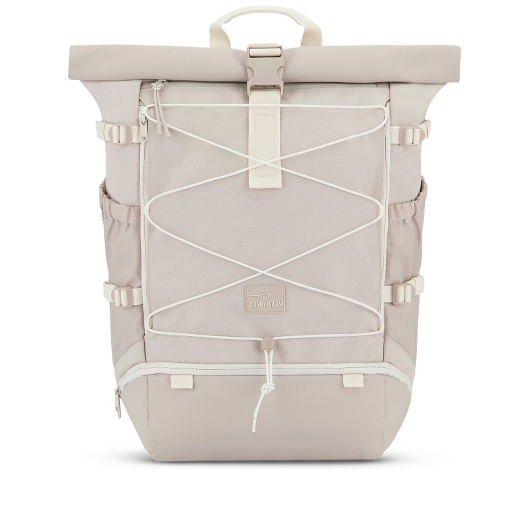 Rucksack Eco Series Allen Large Travel erweiterbar Sand, Farbe: beige, Marke: Johnny Urban, EAN: 4260641587117, Abmessungen in cm: 31x50x18, Bild 1 von 18