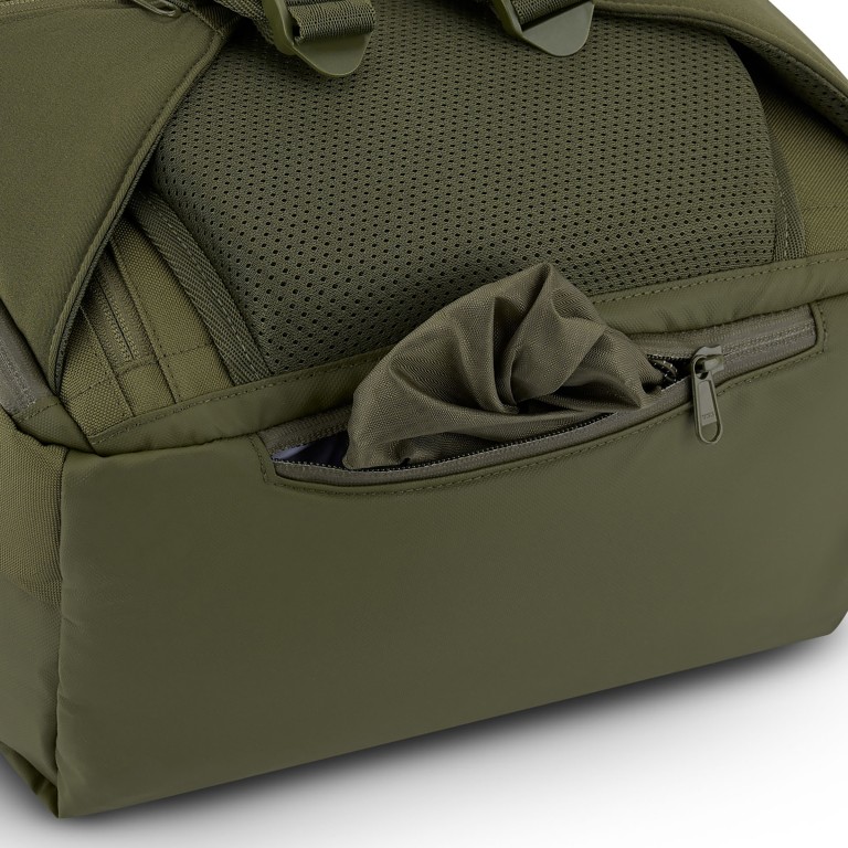 Rucksack Eco Series Allen Large Travel erweiterbar Oliv, Farbe: grün/oliv, Marke: Johnny Urban, EAN: 4260759421136, Abmessungen in cm: 31x50x18, Bild 17 von 17