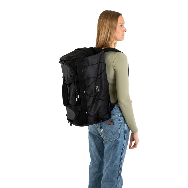 Reisetasche / Rucksack Eco Series Shawn Medium Schwarz, Farbe: schwarz, Marke: Johnny Urban, EAN: 4260641589746, Abmessungen in cm: 50x27.5x28, Bild 6 von 10