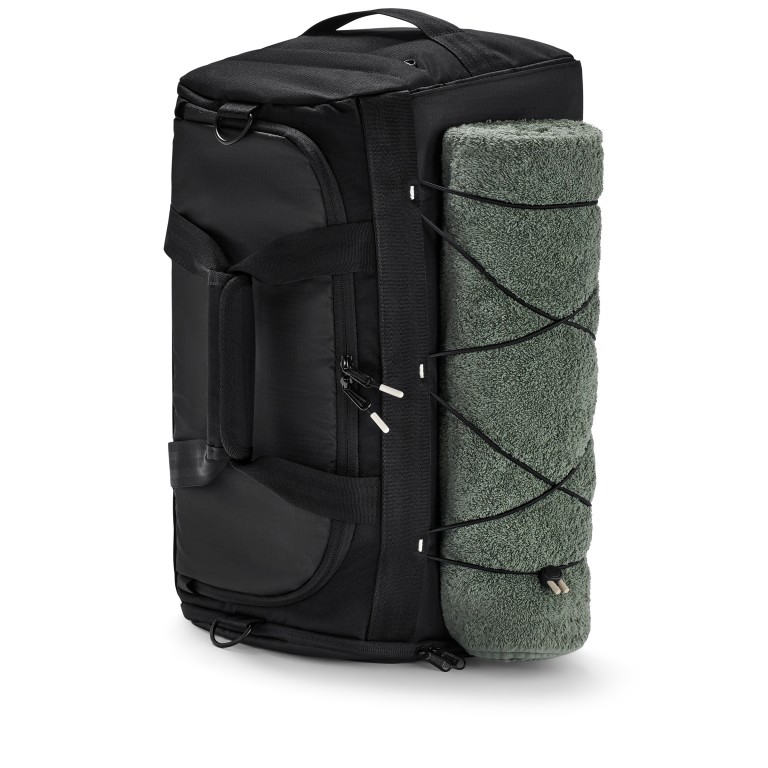 Reisetasche / Rucksack Eco Series Shawn Medium Schwarz, Farbe: schwarz, Marke: Johnny Urban, EAN: 4260641589746, Abmessungen in cm: 50x27.5x28, Bild 9 von 10