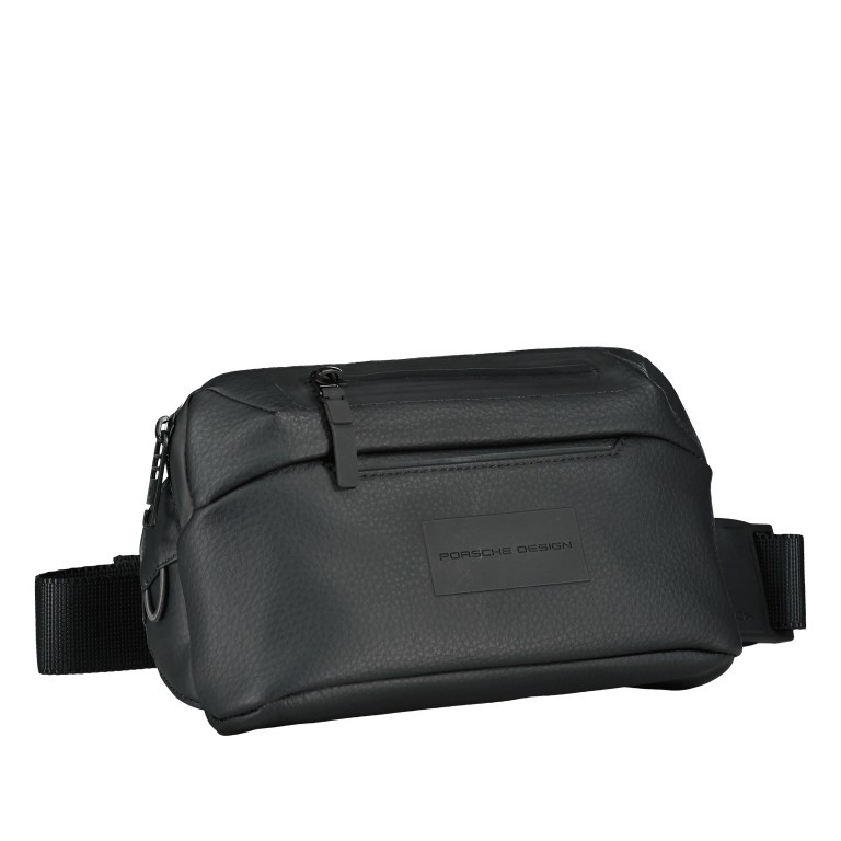 Gürteltasche Urban Eco Leather Belt Bag RL Black, Farbe: schwarz, Marke: Porsche Design, EAN: 4056487052335, Abmessungen in cm: 22x14x6.3, Bild 2 von 8