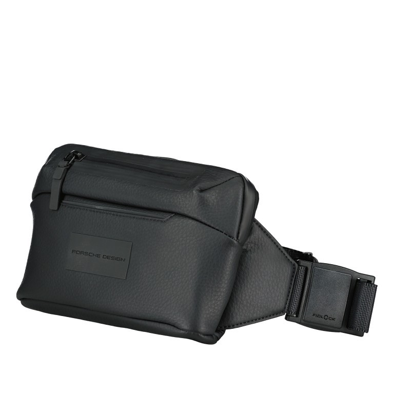 Gürteltasche Urban Eco Leather Belt Bag RL Black, Farbe: schwarz, Marke: Porsche Design, EAN: 4056487052335, Abmessungen in cm: 22x14x6.3, Bild 3 von 8