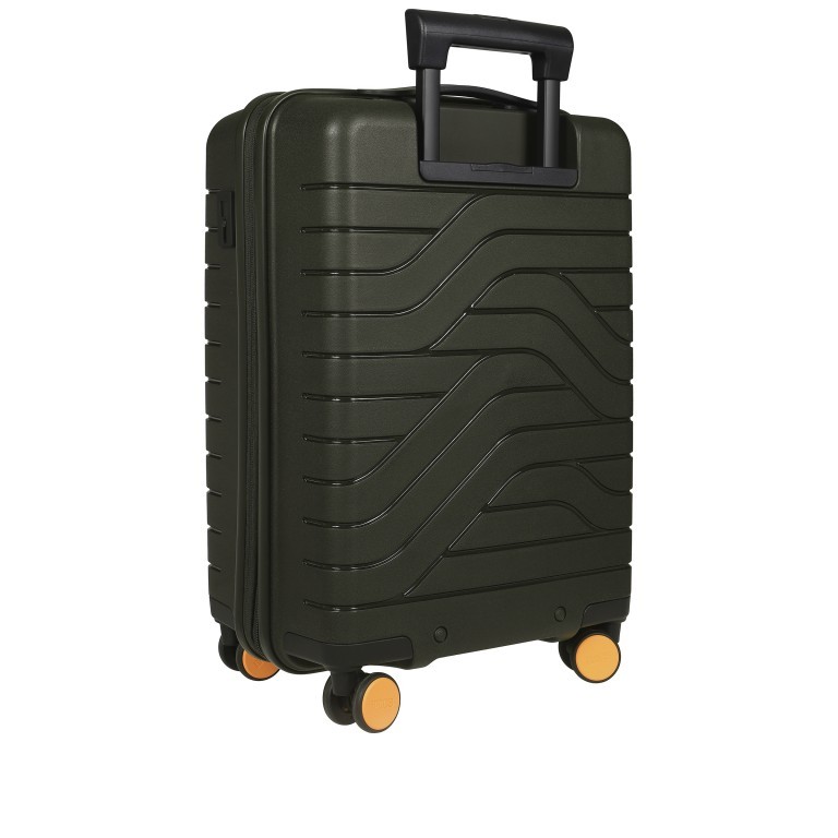 Handgepäck-Trolley B|Y by Brics Ulisse mit Frontfach 55 cm Oliv, Farbe: grün/oliv, Marke: Brics, EAN: 8016623959221, Abmessungen in cm: 37x55x24, Bild 6 von 12