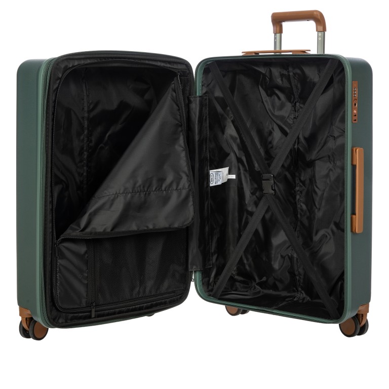 Koffer Ferrara erweiterbar Größe 67 Grün, Farbe: grün/oliv, Marke: Brics, EAN: 8016623958675, Abmessungen in cm: 46x67x26, Bild 10 von 11