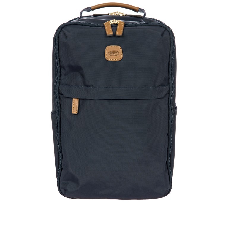 Rucksack X-BAG & X-Travel Underseat Backpack Ocean Blue, Farbe: blau/petrol, Marke: Brics, EAN: 8016623969367, Abmessungen in cm: 26x39x19, Bild 1 von 9