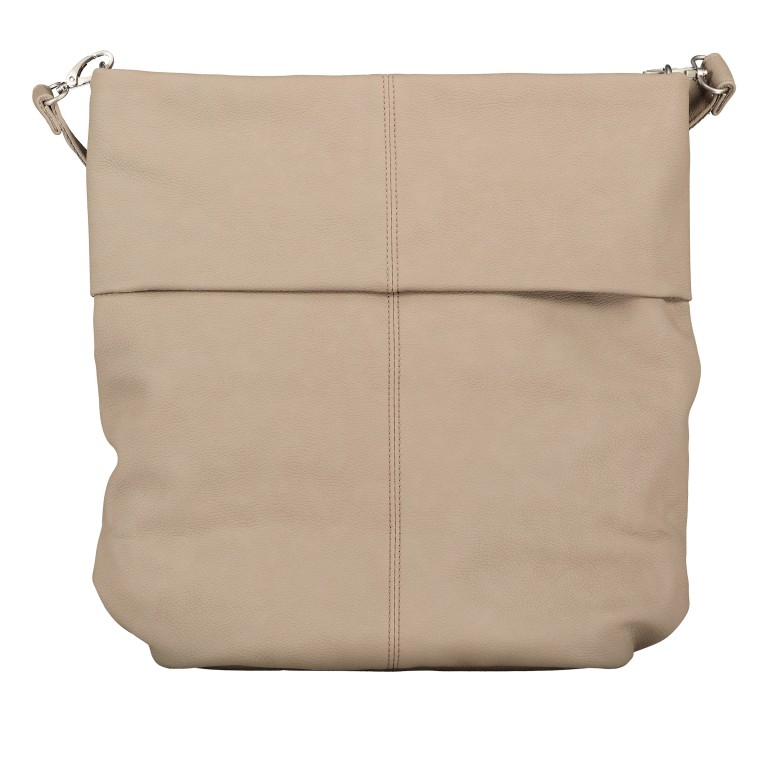 Umhängetasche Mademoiselle M140 Nubuk Cappucino, Farbe: braun, Marke: Zwei, EAN: 4250257935617, Abmessungen in cm: 35x35x18, Bild 3 von 8
