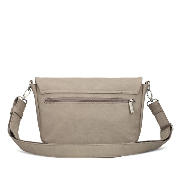 Umhängetasche Mademoiselle M60 Nubuk Cappuccino, Farbe: braun, Marke: Zwei, EAN: 4250257935631, Abmessungen in cm: 33x19x10, Bild 3 von 8