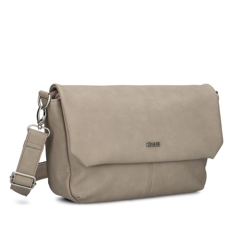 Umhängetasche Mademoiselle M60 Nubuk Cappuccino, Farbe: braun, Marke: Zwei, EAN: 4250257935631, Abmessungen in cm: 33x19x10, Bild 2 von 8
