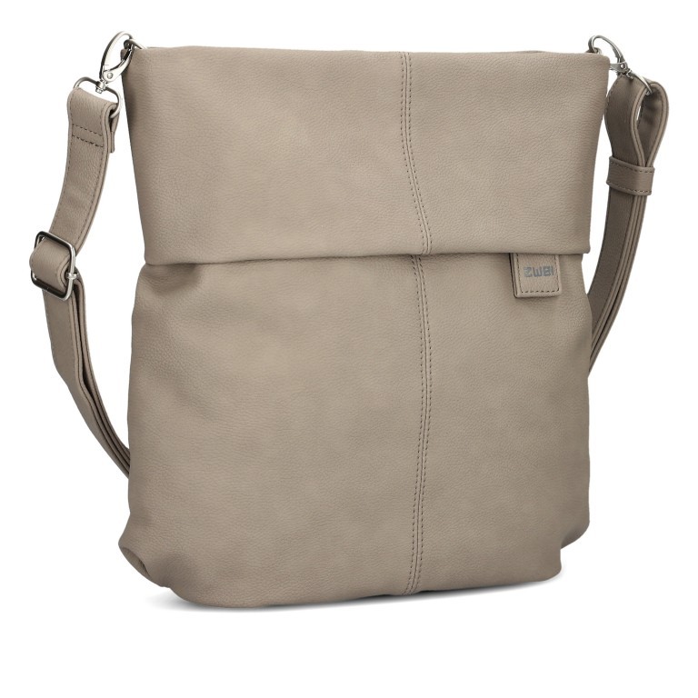 Umhängetasche Mademoiselle M12 Nubuk Cappuccino, Farbe: braun, Marke: Zwei, EAN: 4250257935570, Abmessungen in cm: 32x31x13, Bild 2 von 9