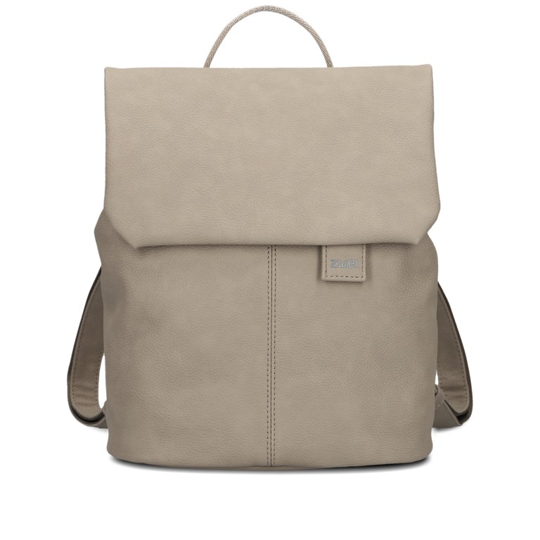 Rucksack Mademoiselle MR8 Nubuk Cappuccino, Farbe: braun, Marke: Zwei, EAN: 4250257935594, Abmessungen in cm: 24x29x13, Bild 1 von 6