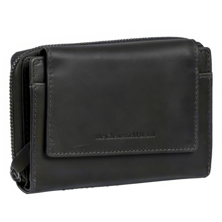 Geldbörse Ascot mit RFID-Schutz Black, Farbe: schwarz, Marke: The Chesterfield Brand, EAN: 8719241004464, Abmessungen in cm: 13.5x9x3, Bild 1 von 5