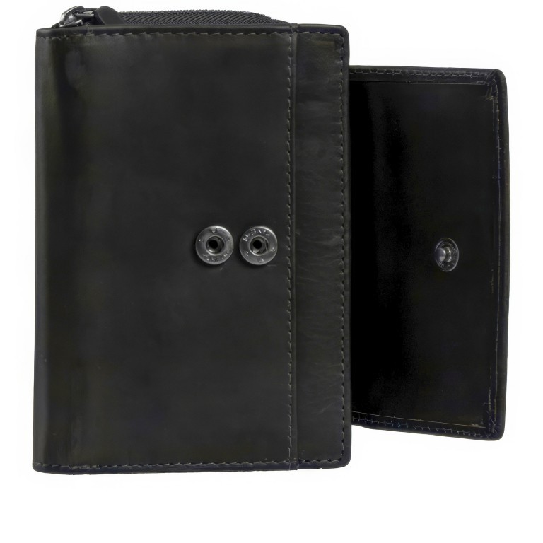 Geldbörse Ascot mit RFID-Schutz Black, Farbe: schwarz, Marke: The Chesterfield Brand, EAN: 8719241004464, Abmessungen in cm: 13.5x9x3, Bild 4 von 5